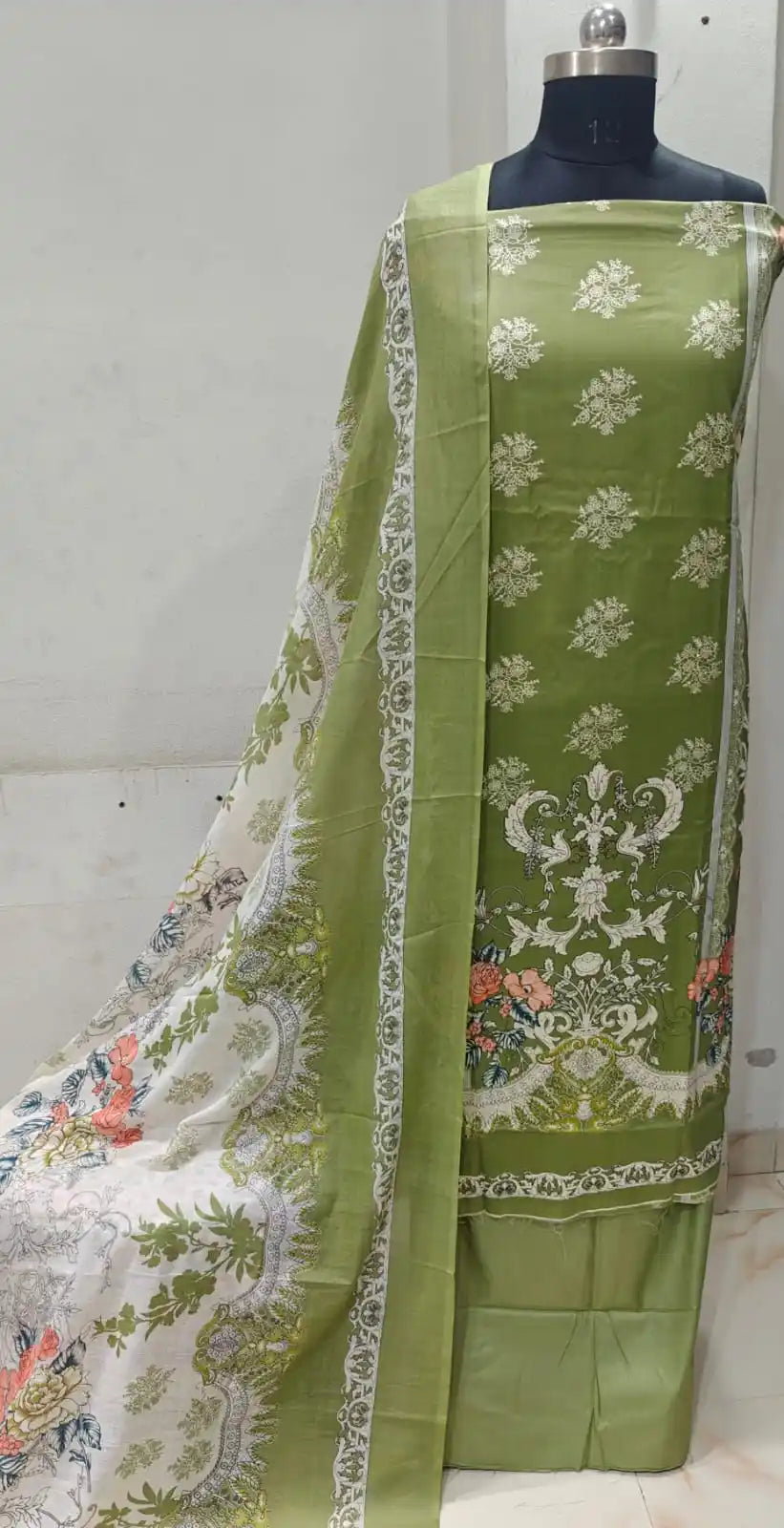 LAWN SOFT COTTON KARACHI PRINTS UNSTITCHED SUIT