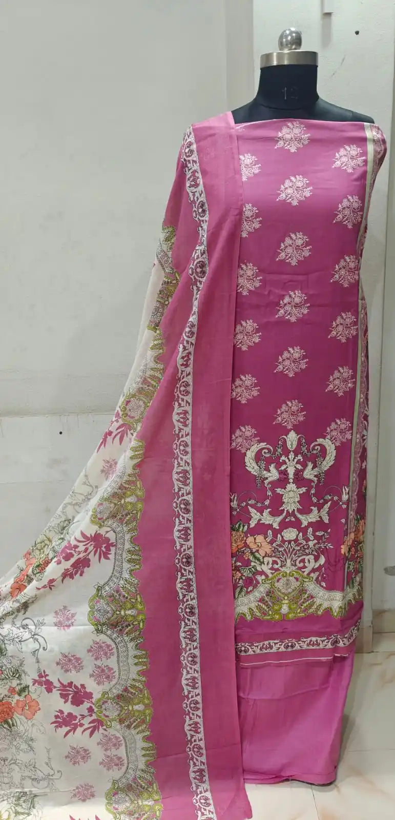 LAWN SOFT COTTON KARACHI PRINTS UNSTITCHED SUIT