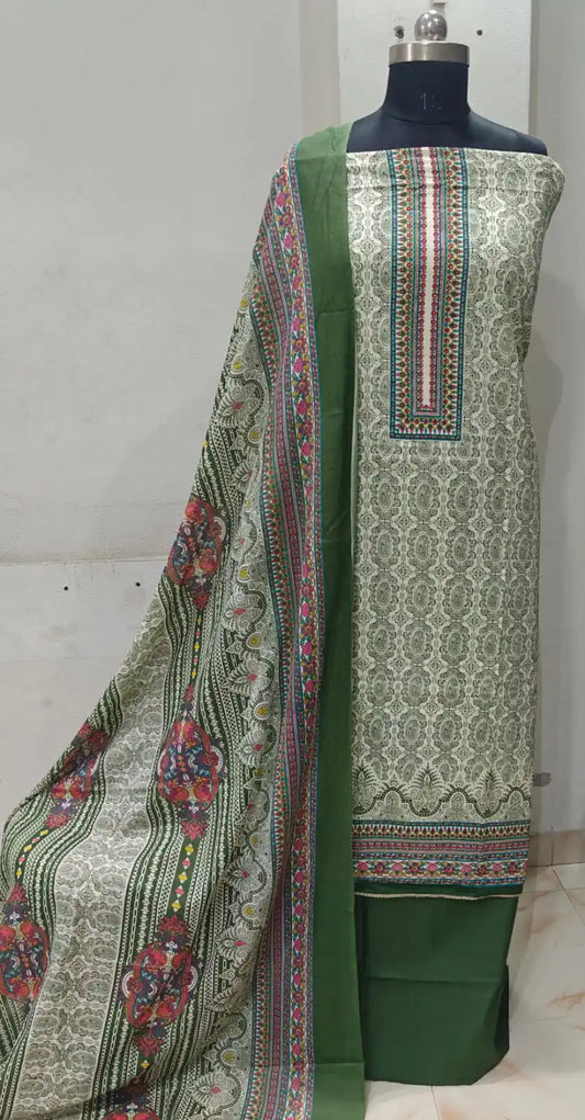 LAWN SOFT COTTON KARACHI PRINTS UNSTITCHED SUIT