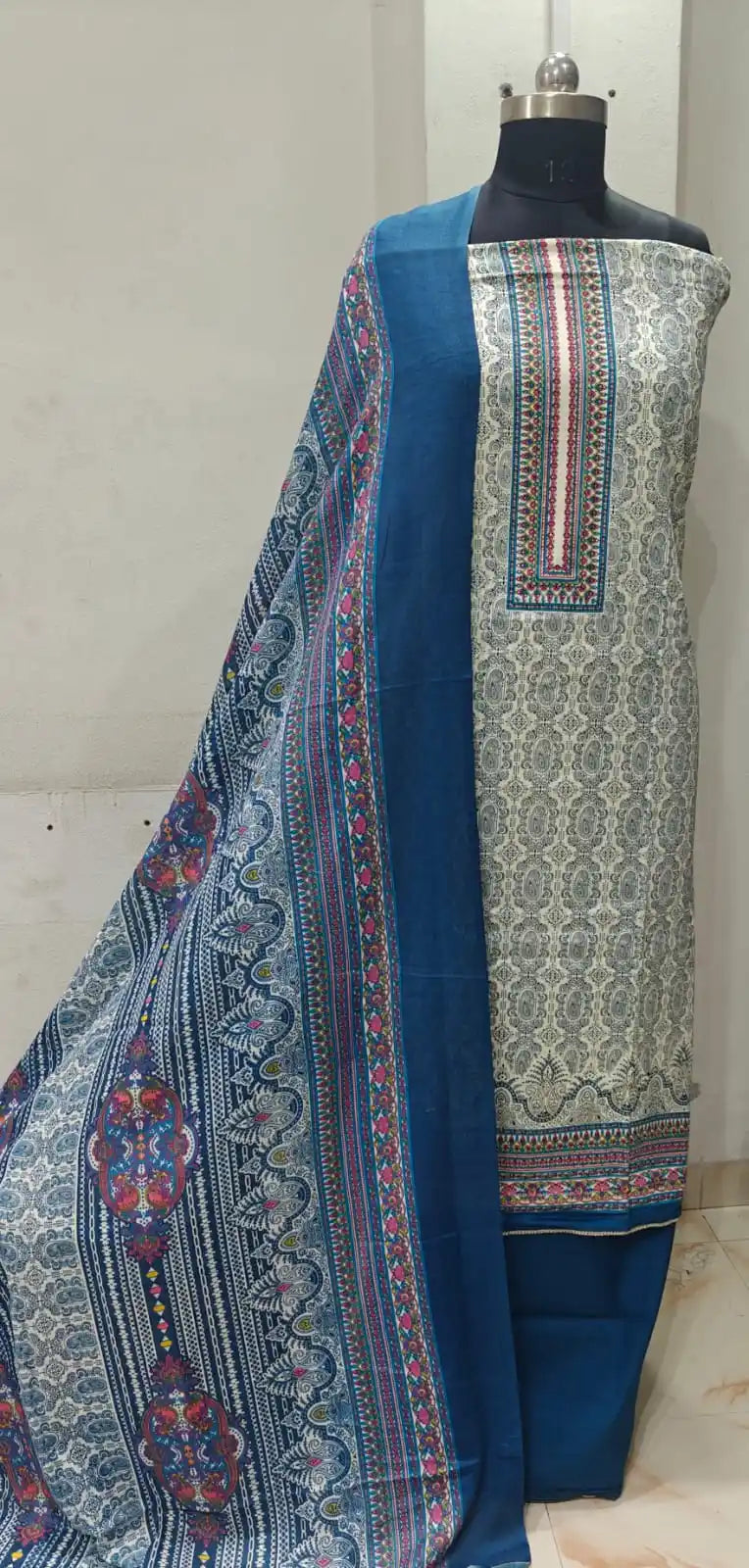 LAWN SOFT COTTON KARACHI PRINTS UNSTITCHED SUIT