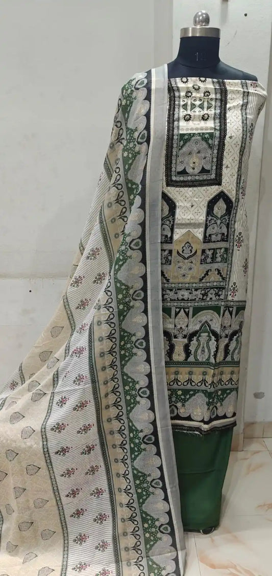 LAWN SOFT COTTON KARACHI PRINTS UNSTITCHED SUIT
