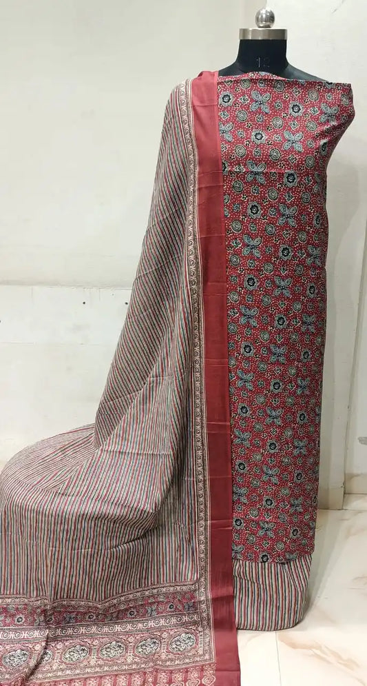 ORIGINAL KUTCHI HAND BLOCK PRINT SUIT