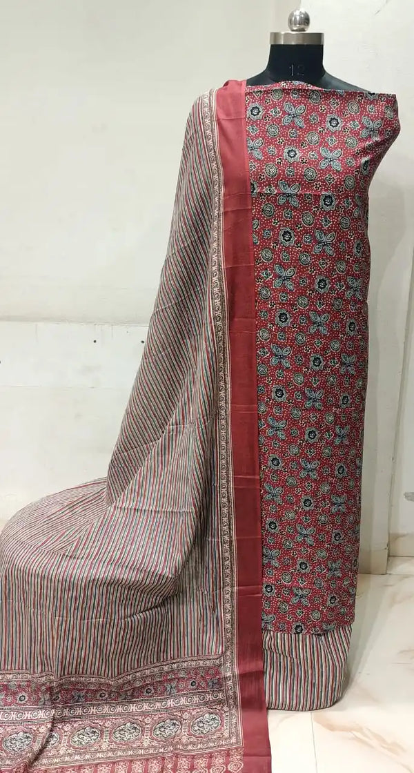 ORIGINAL KUTCHI HAND BLOCK PRINT SUIT