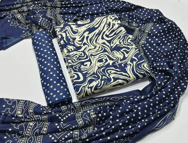 ORIGINAL KUTCHI HAND BLOCK PRINT SUIT