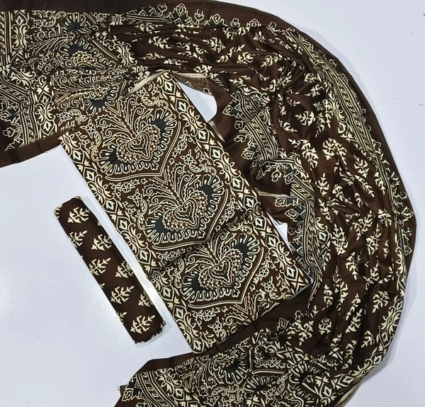 ORIGINAL KUTCHI HAND BLOCK PRINT SUIT