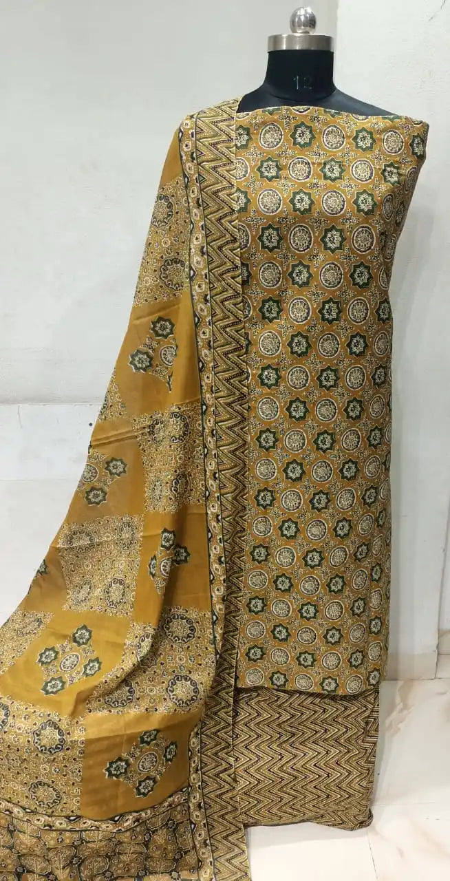 ORIGINAL KUTCHI HAND BLOCK PRINT SUIT