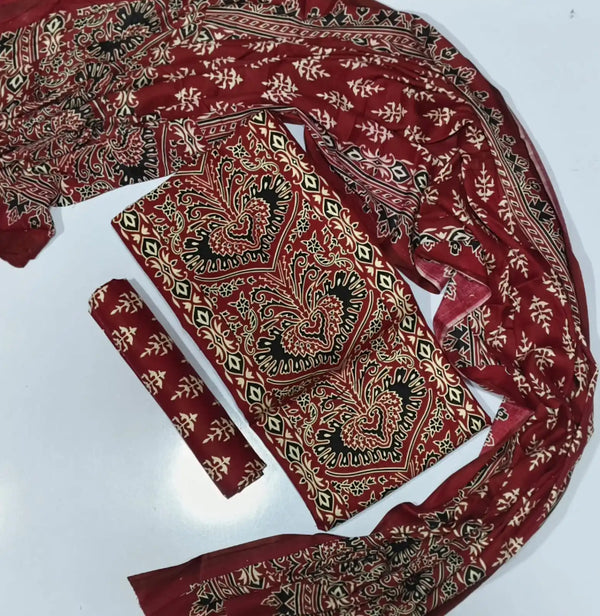 ORIGINAL KUTCHI HAND BLOCK PRINT SUIT