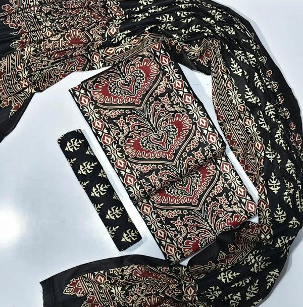 ORIGINAL KUTCHI HAND BLOCK PRINT SUIT
