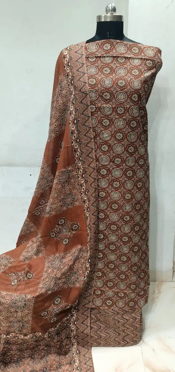 ORIGINAL KUTCHI HAND BLOCK PRINT SUIT