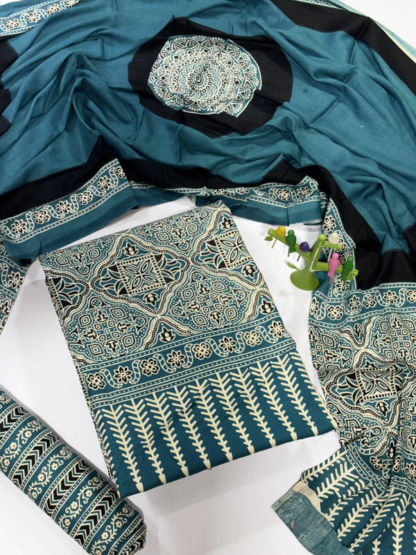 ORIGINAL KUTCHI HAND BLOCK PRINT SUIT