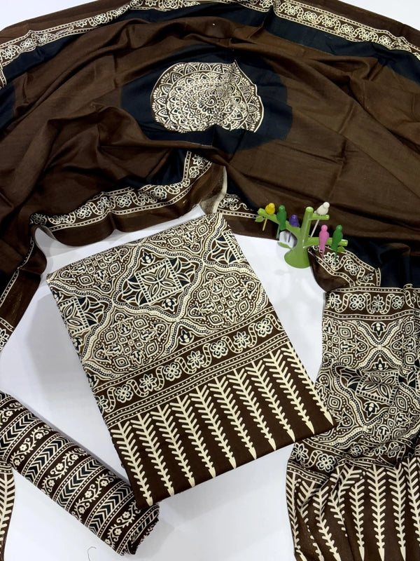 ORIGINAL KUTCHI HAND BLOCK PRINT SUIT