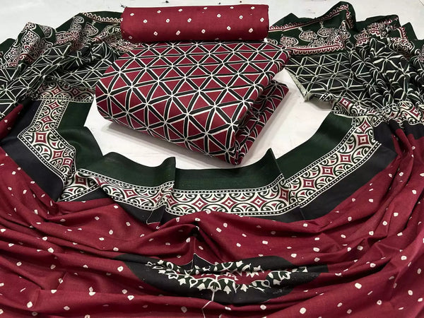ORIGINAL KUTCHI HAND BLOCK PRINT SUIT