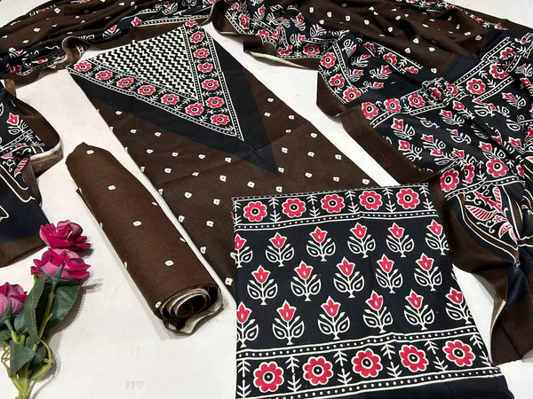 ORIGINAL KUTCHI HAND BLOCK PRINT SUIT