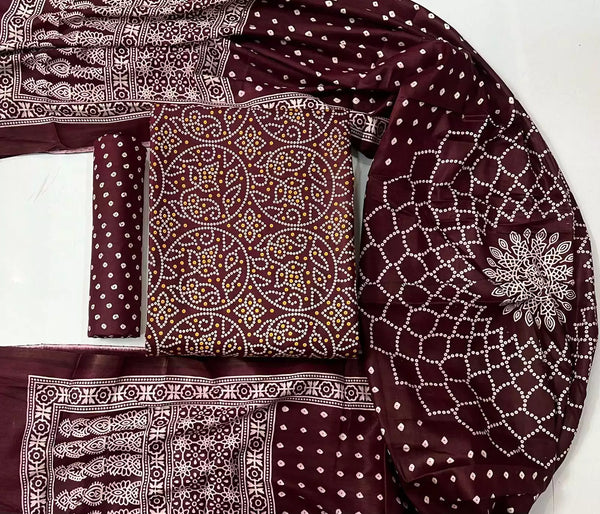 ORIGINAL KUTCHI HAND BLOCK PRINT SUIT