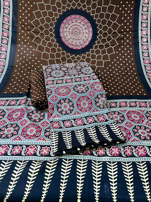 ORIGINAL KUTCHI HAND BLOCK PRINT SUIT