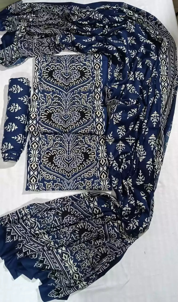 ORIGINAL KUTCHI HAND BLOCK PRINT SUIT
