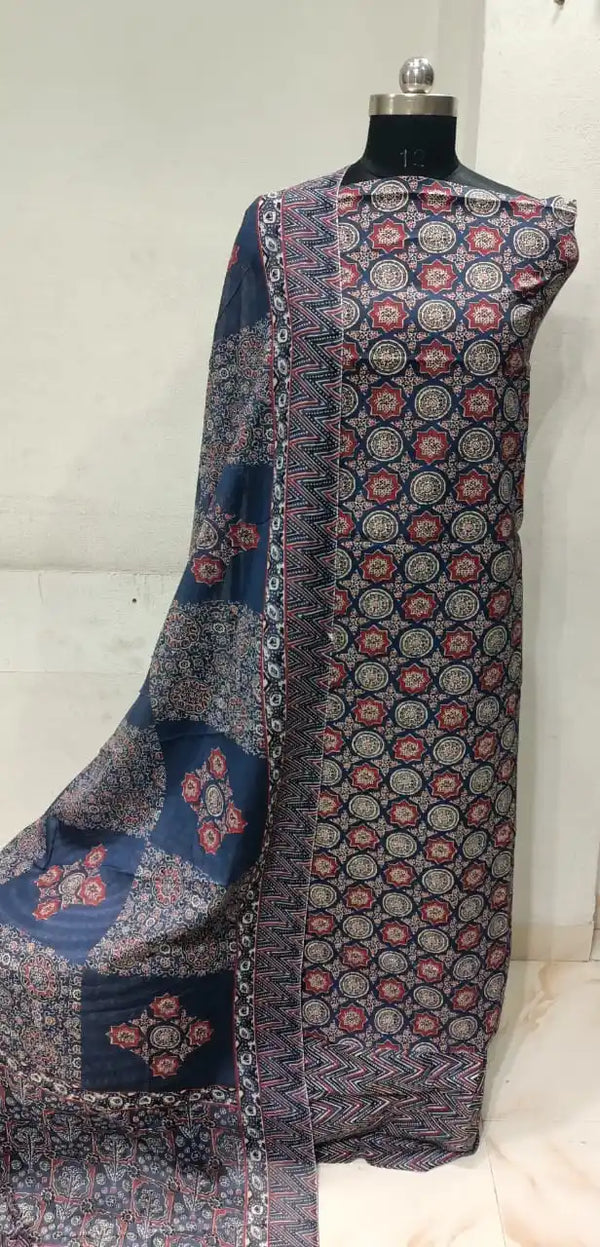 ORIGINAL KUTCHI HAND BLOCK PRINT SUIT