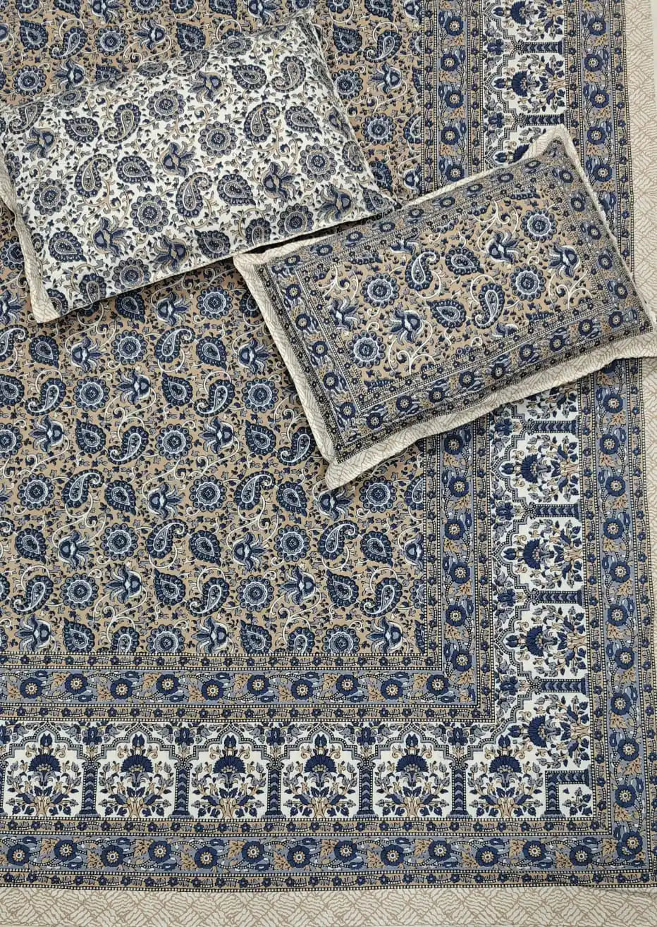 Luxury 9x9 ft Jaipuri Bedsheet – ASC Fashion Store