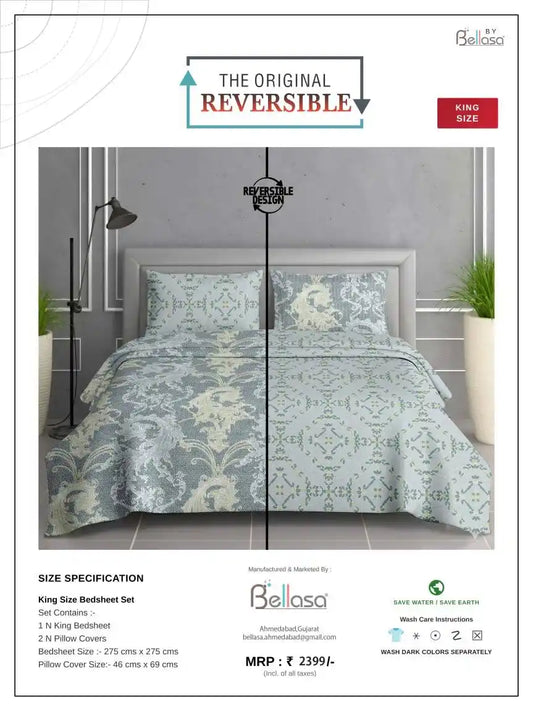 Large Size Cotton Bedsheet 9ft x 9ft
