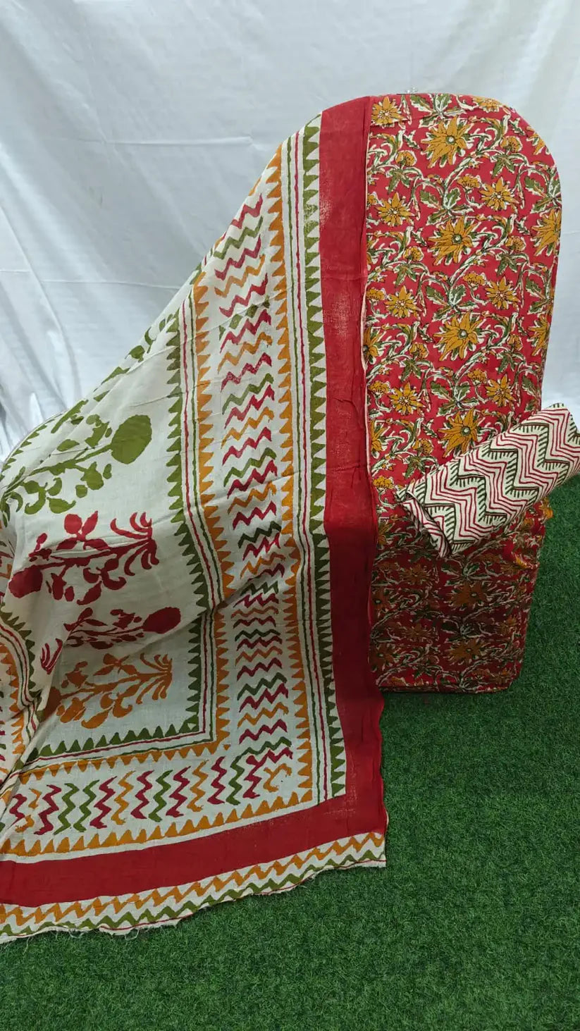 Famous Jaipuri Mama Cotton Print Unstitched