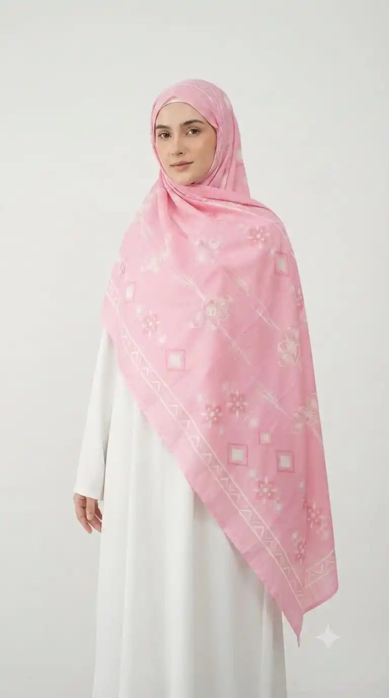 ASC Floral Printed Mal Soft Cotton Dupatta