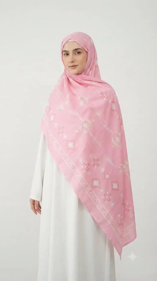 ASC Floral Printed Mal Soft Cotton Dupatta