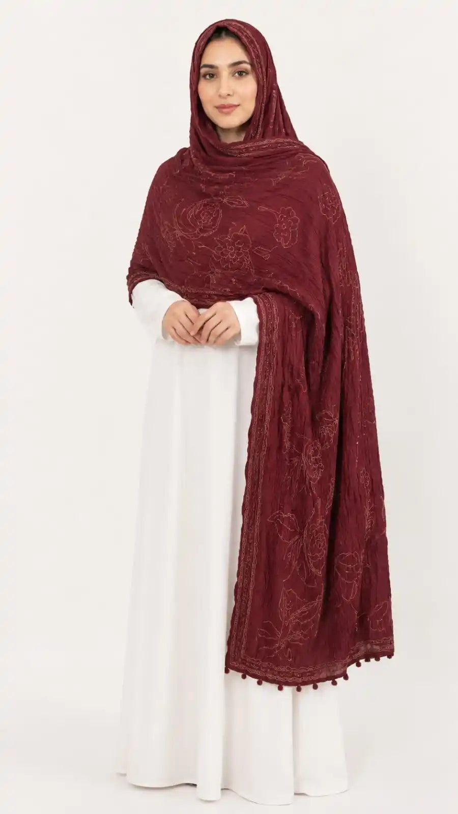 ASC Floral Printed Mal Soft Cotton Dupatta for Women