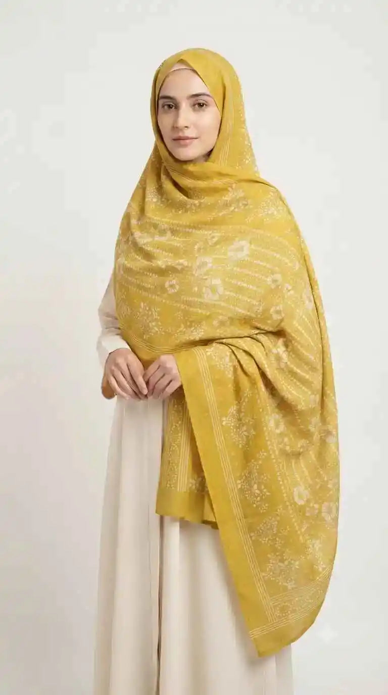 Soft Mal Cotton Namaazi Dupatta by ASC