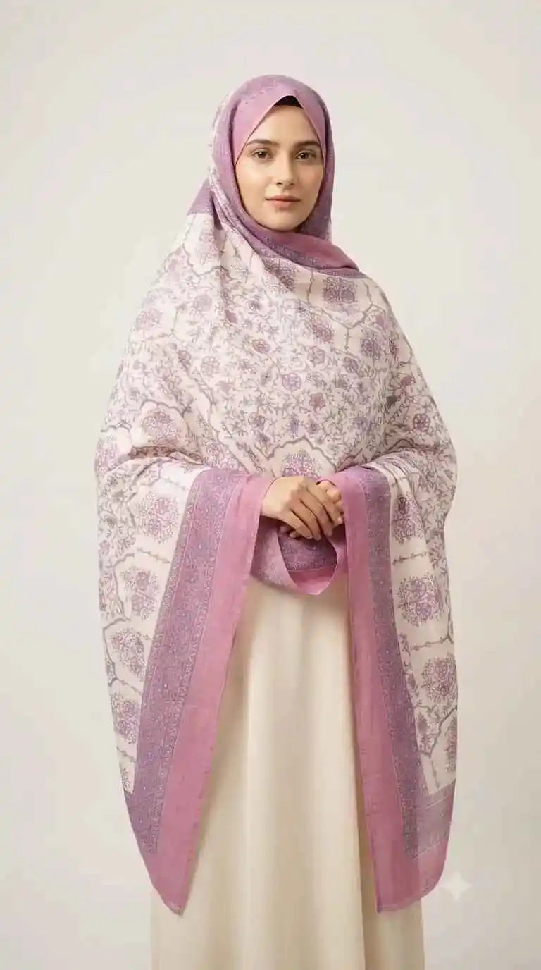 Soft Mal Cotton Namaazi Dupatta by ASC