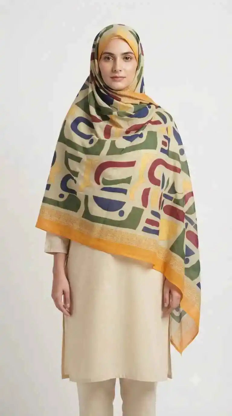 Mal Soft Cotton Daily Wear Namaazi Dupatta by ASC