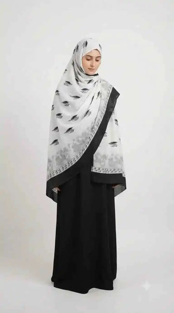 Daily Wear Mal Cotton Namaazi Dupatta - 2.25 m Printed (NAM29)