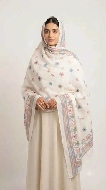 Mal Cotton Namaazi Dupatta - Light Summer Chunni 2.25 m (NAM30)