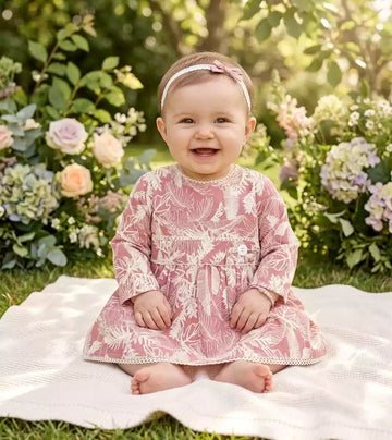 Newborn Baby Lovely Cotton Frock by ASC