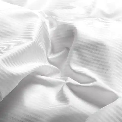 King Size 9ft*9ft White Cotton Bedsheets With 2 Pillow Covers