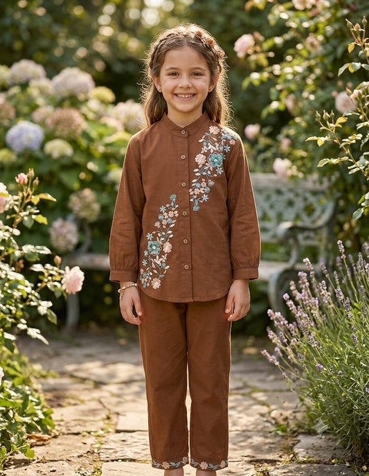 ✨  Premium Rayon Embroidered Cord Set ✨