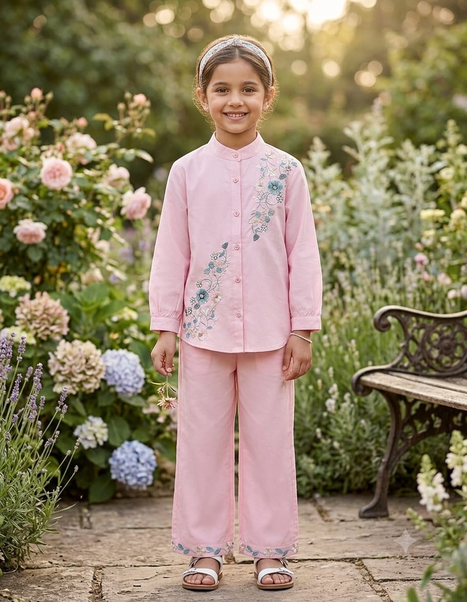 ✨  Premium Rayon Embroidered Cord Set ✨