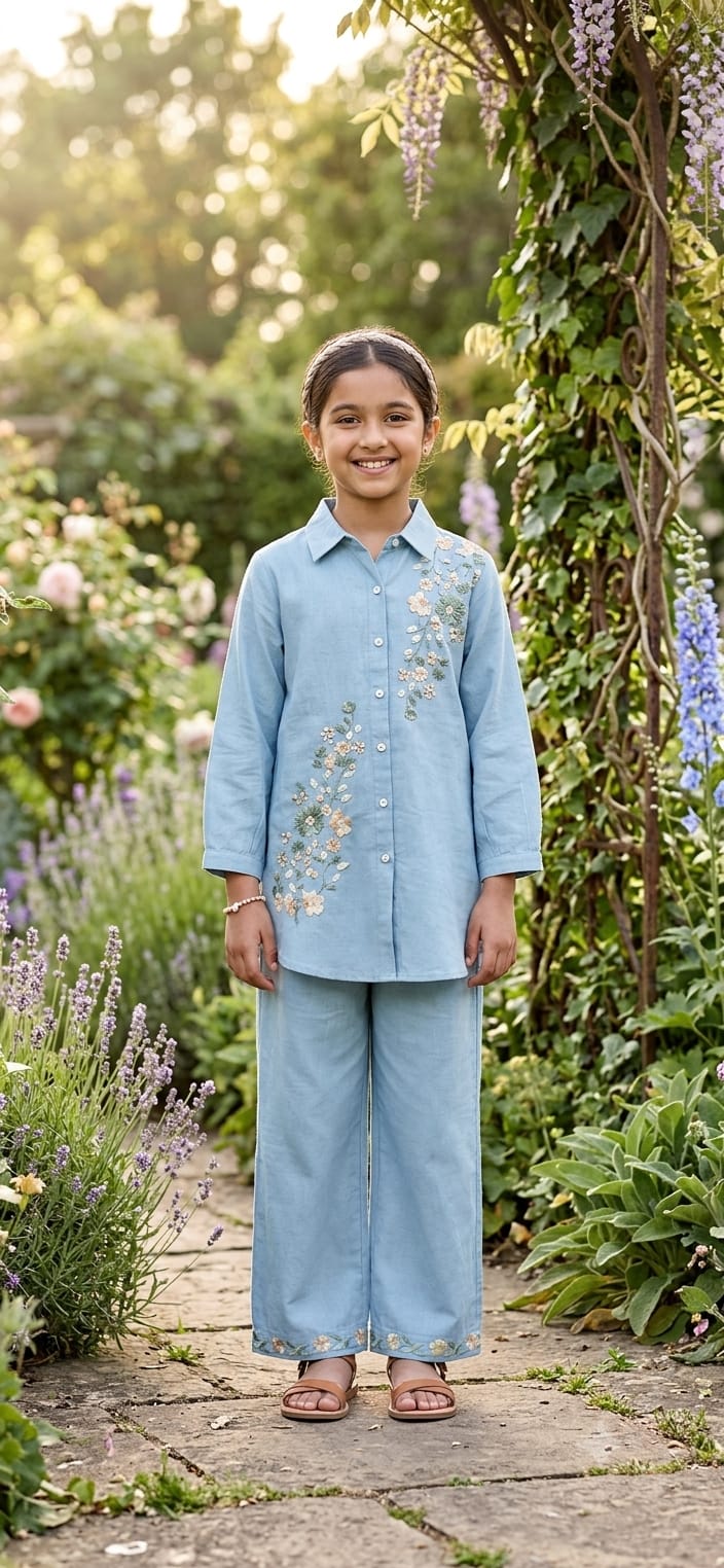 ✨  Premium Rayon Embroidered Cord Set ✨