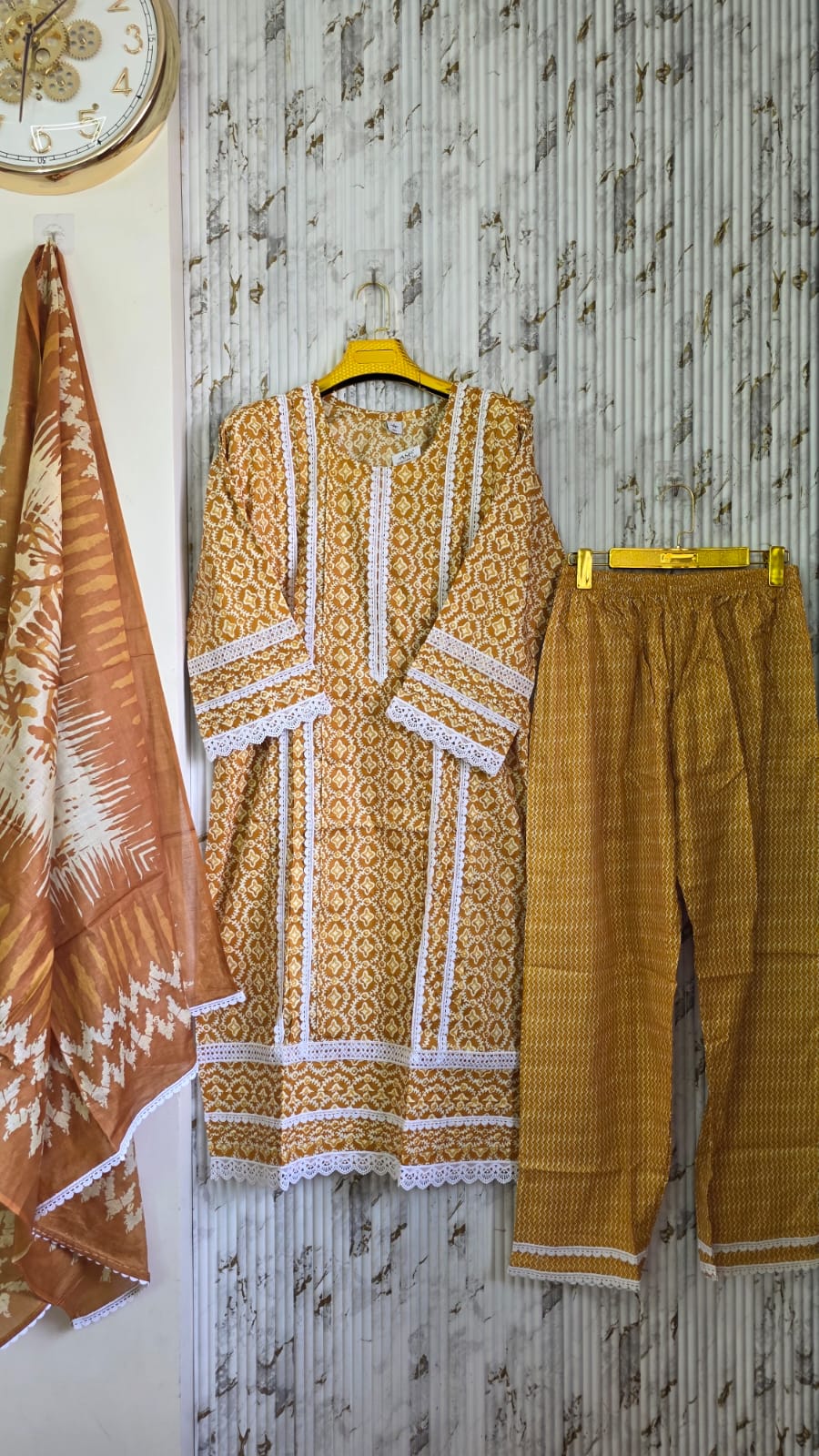 Jaipuri KARACHI Readymade Cotton Suit With Comfortable pant & Cotton Dupatta