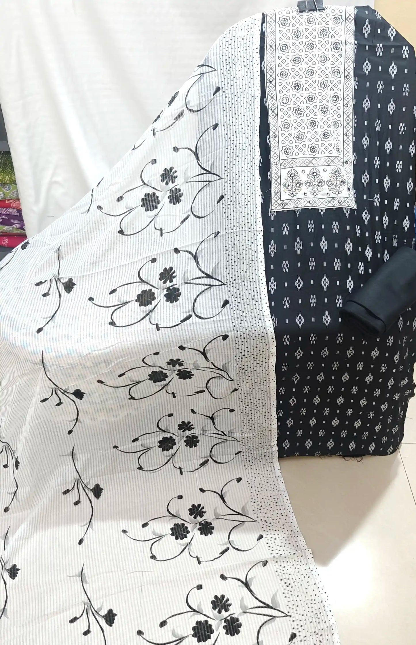 Heavy Quality Rayon Printed Unstitched Suit By ASC
