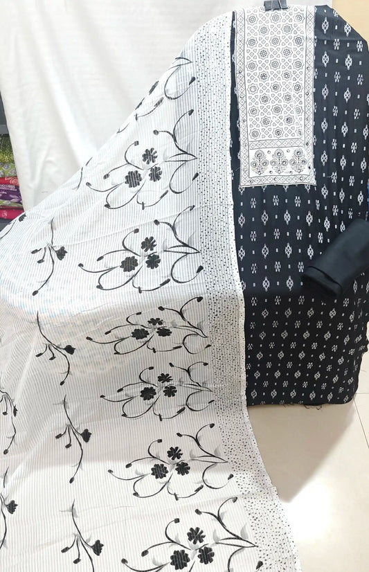 Heavy Quality Rayon Printed Unstitched Suit By ASC