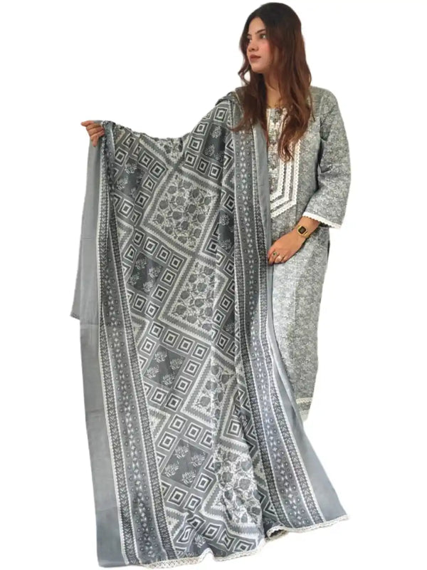 Readymade Crochet Lace Suit