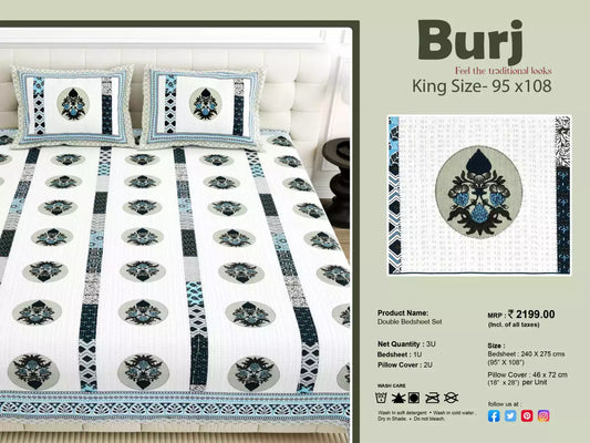 SUPER KING SIZE BEDSHEET