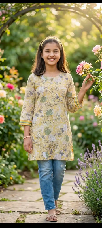 Elegant Cotton Daily Wear Kurti by ASC