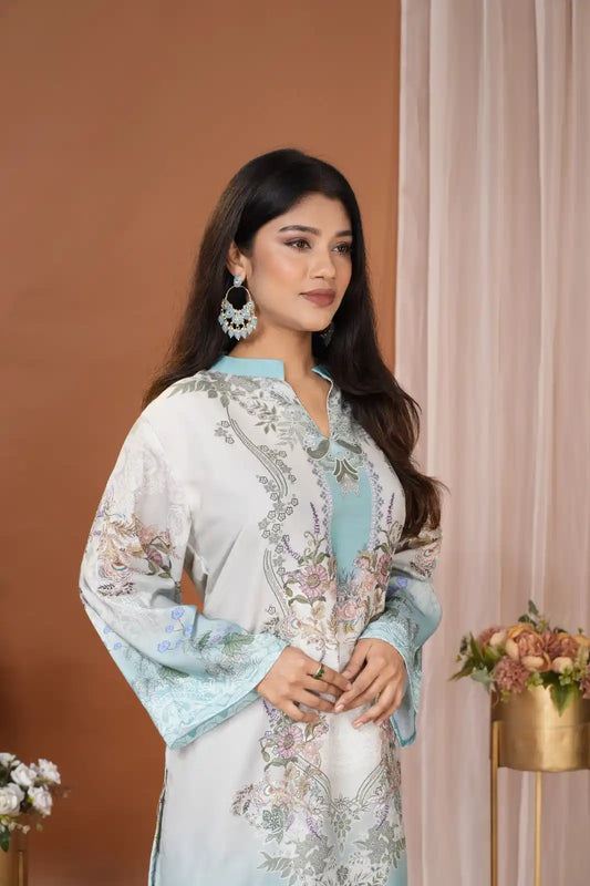 Readymade Turkish Cord Set Without Dupatta