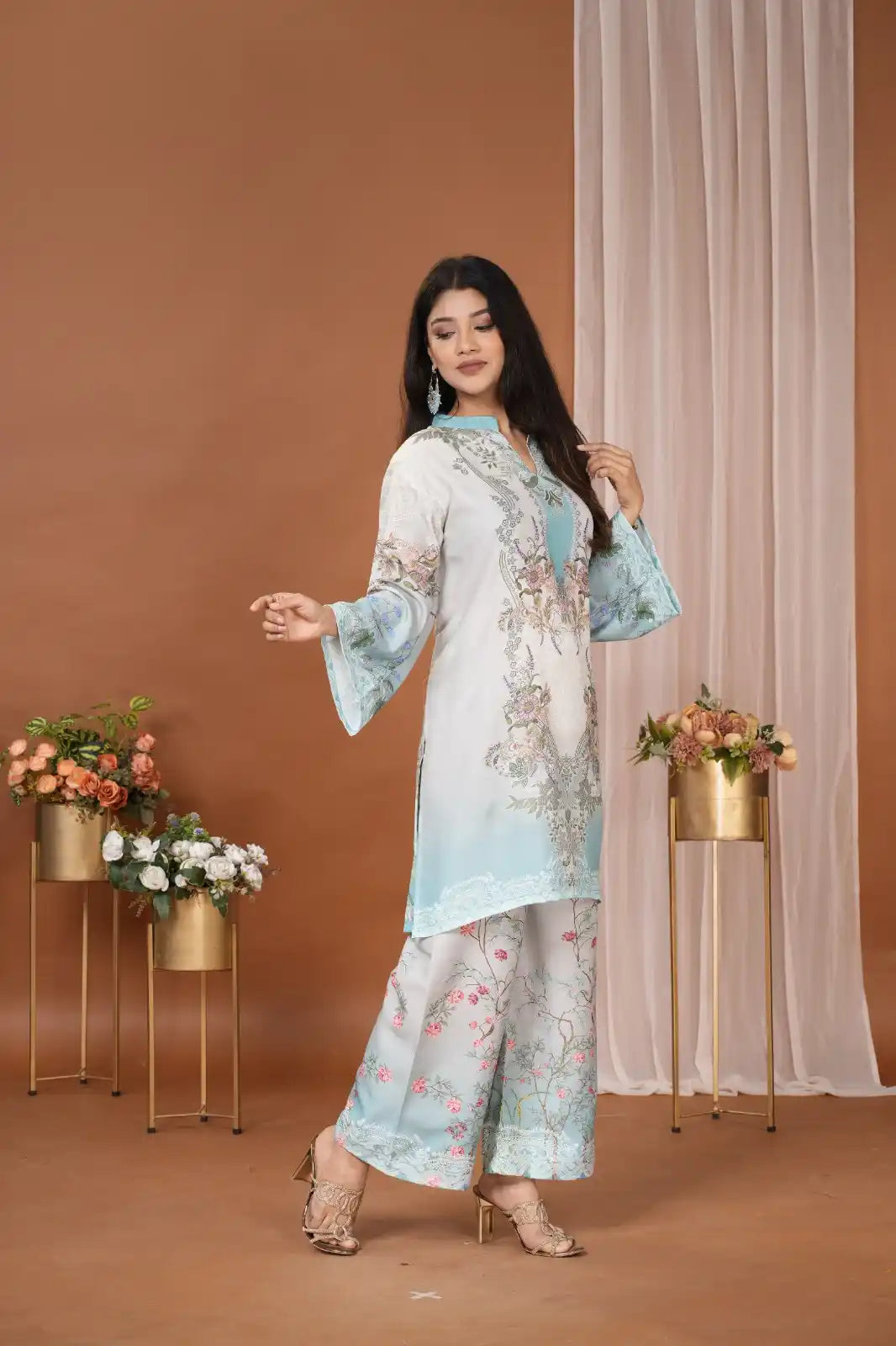 Readymade Turkish Cord Set Without Dupatta
