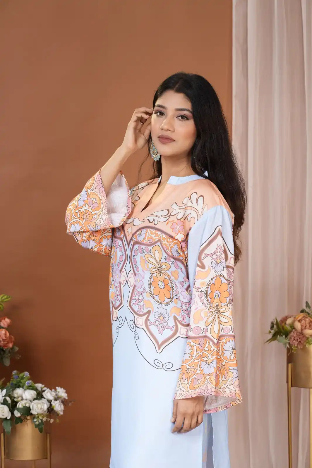 Readymade Turkish Cord Set Without Dupatta