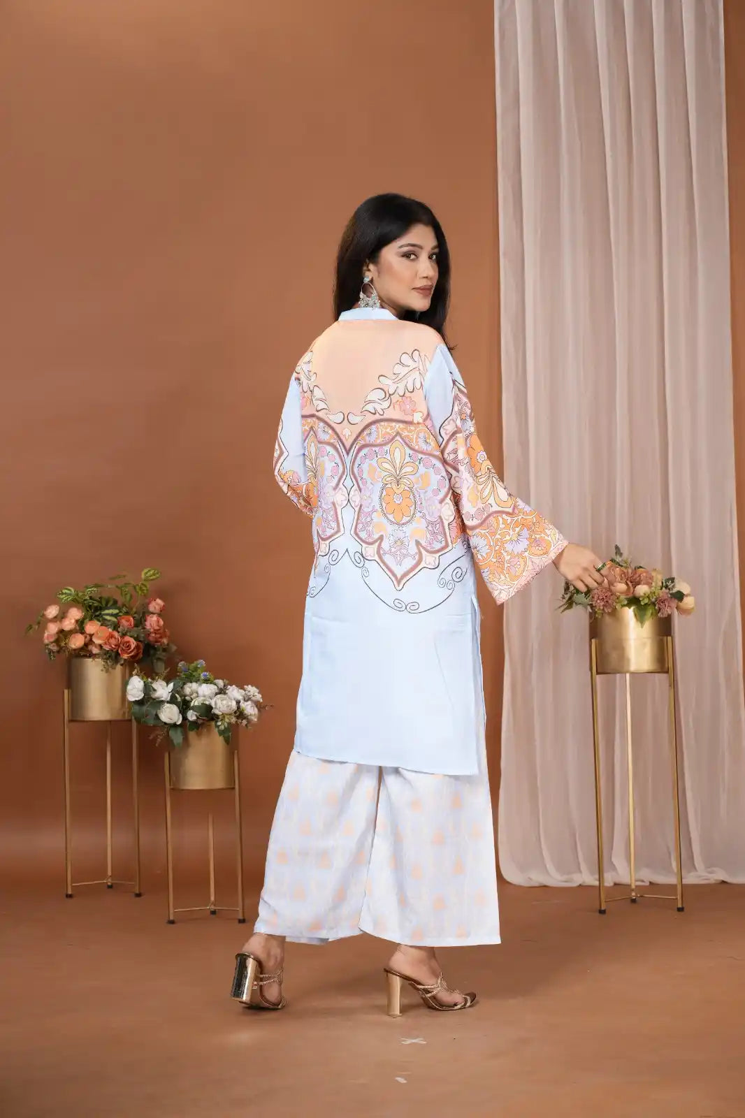 Readymade Turkish Cord Set Without Dupatta