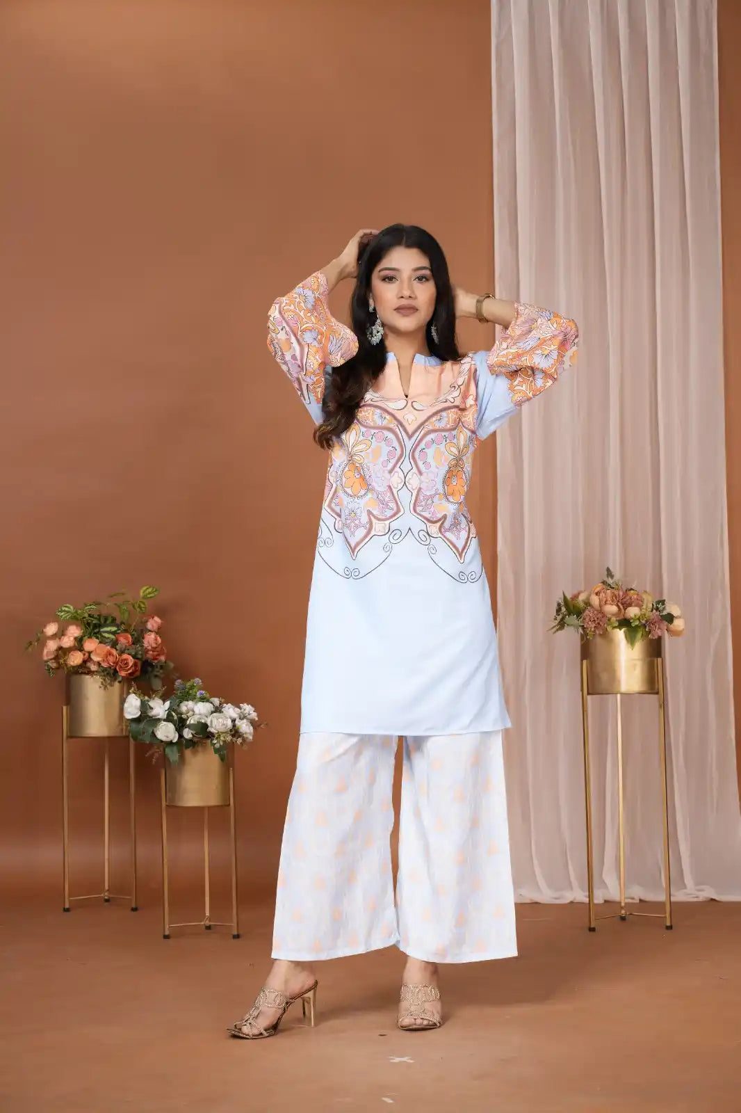 Readymade Turkish Cord Set Without Dupatta