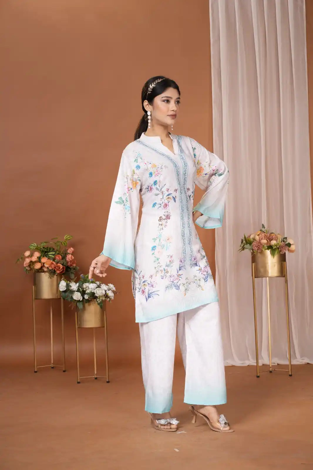 Readymade Turkish Cord Set Without Dupatta