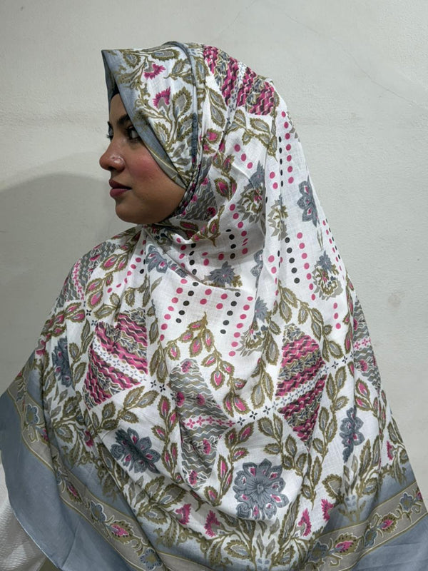 Mal Cotton Print Namaazi Dupatta
